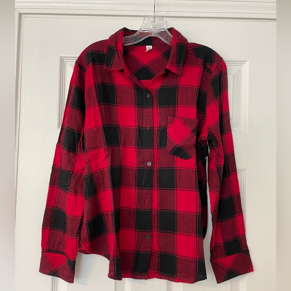BP black and white flannel